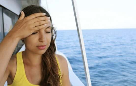 Tip to avoid seasickness